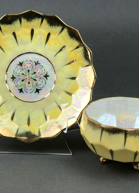 Vintage Cup and Saucer by Stanley , England , 289.