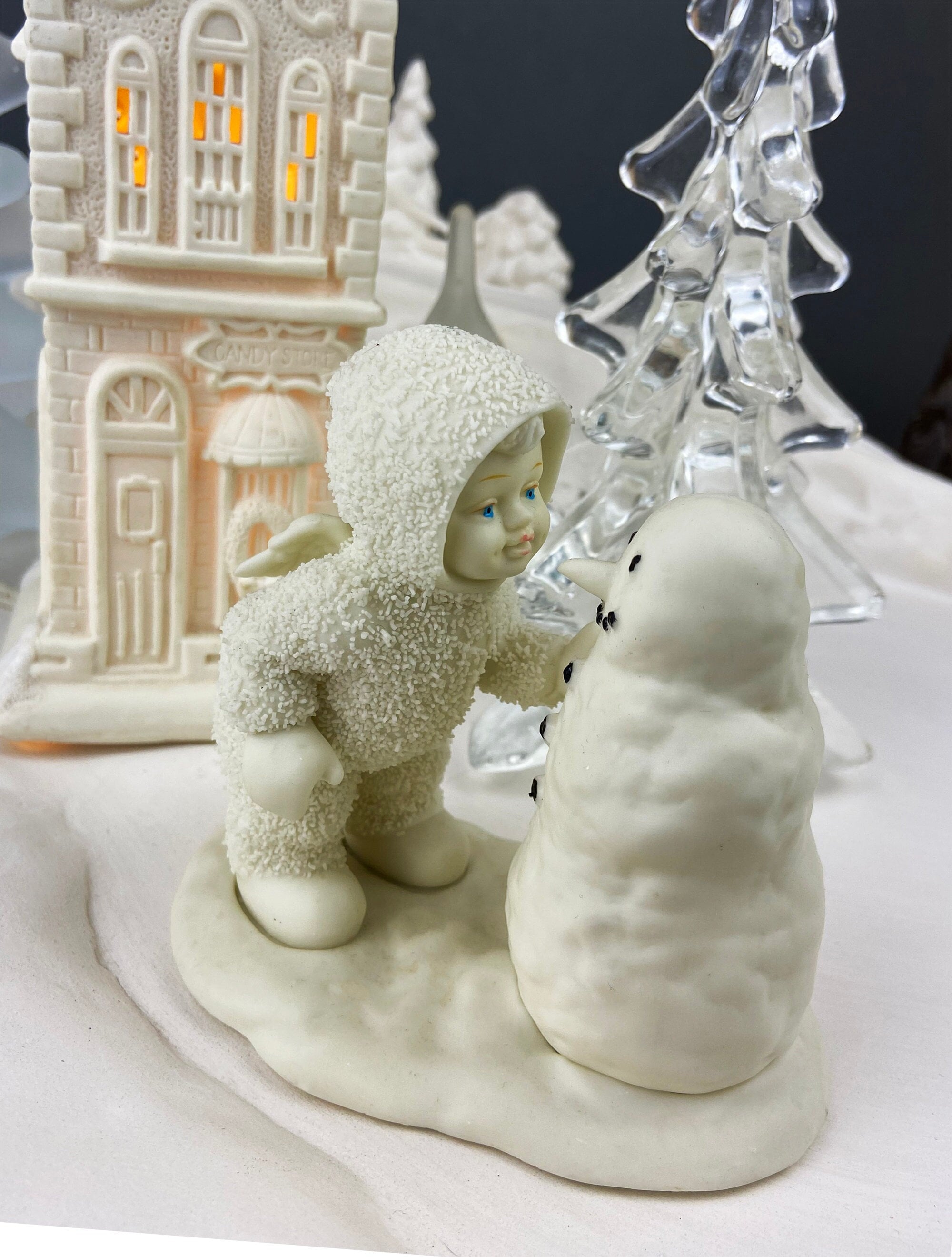 Department 56 Snowbabies Pastimes Powder Puff Department 56 Snowbabies Pastimes Powder Puff