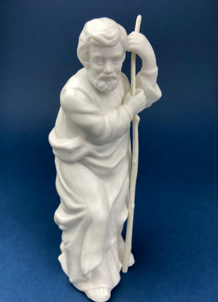 Nativity Elements by Avon. Mary / Baby Jesus / Joseph. Christmas Decoration. Three Satin Finish Porcelain Nativity Figurines.