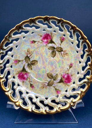 Vintage Tea/Coffee Cup and Saucer. Iridescent Royal Sealy Fine Bone China. Made in Japan. Collectibles. Replacements.