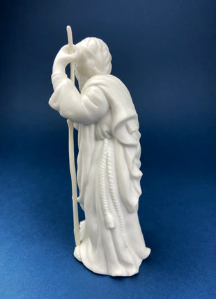 Vintage Avon Nativity Figurines. Holly Family.  White, Bisque Porcelain.  Beautifully Detailed Statuettes.  Highly Collectible.