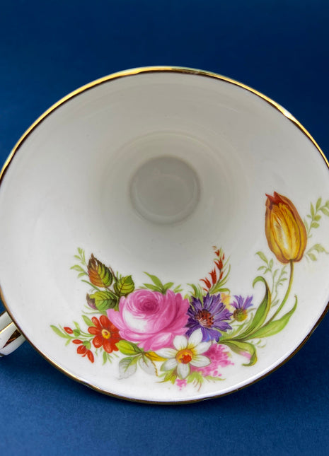 Vintage Tea/Coffee Cup and Saucer. Foley Fine Bone China. Beautiful Mint Green Color. Made in England.