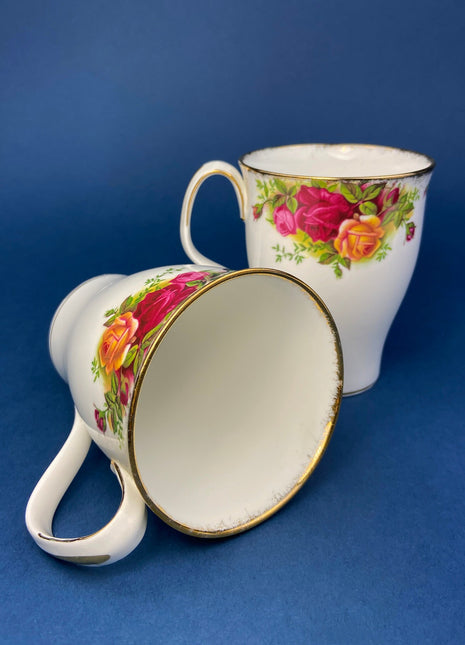 Royal Albert Mug. Old Country Roses Motif. Made inEngland. Replacements. Gift for Mom. Gift for Her.