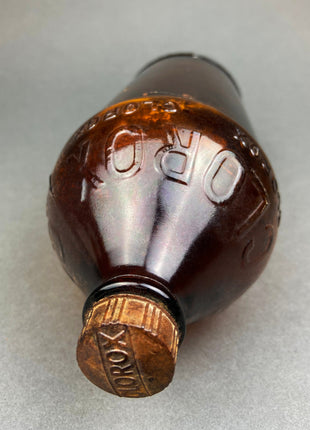 Vintage Large Green Bottle.  Oversized Collectible Glass Bottle. Berry Bros & Rudd,  London England.  Store Display. Rustic Home Decor.