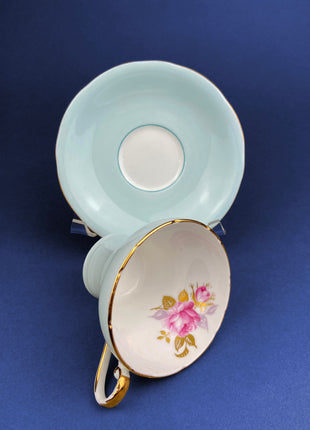 Vintage Aynsley Tea Cup and Saucer. Fine Bone China. Made in England. Collectibles. Replacements.