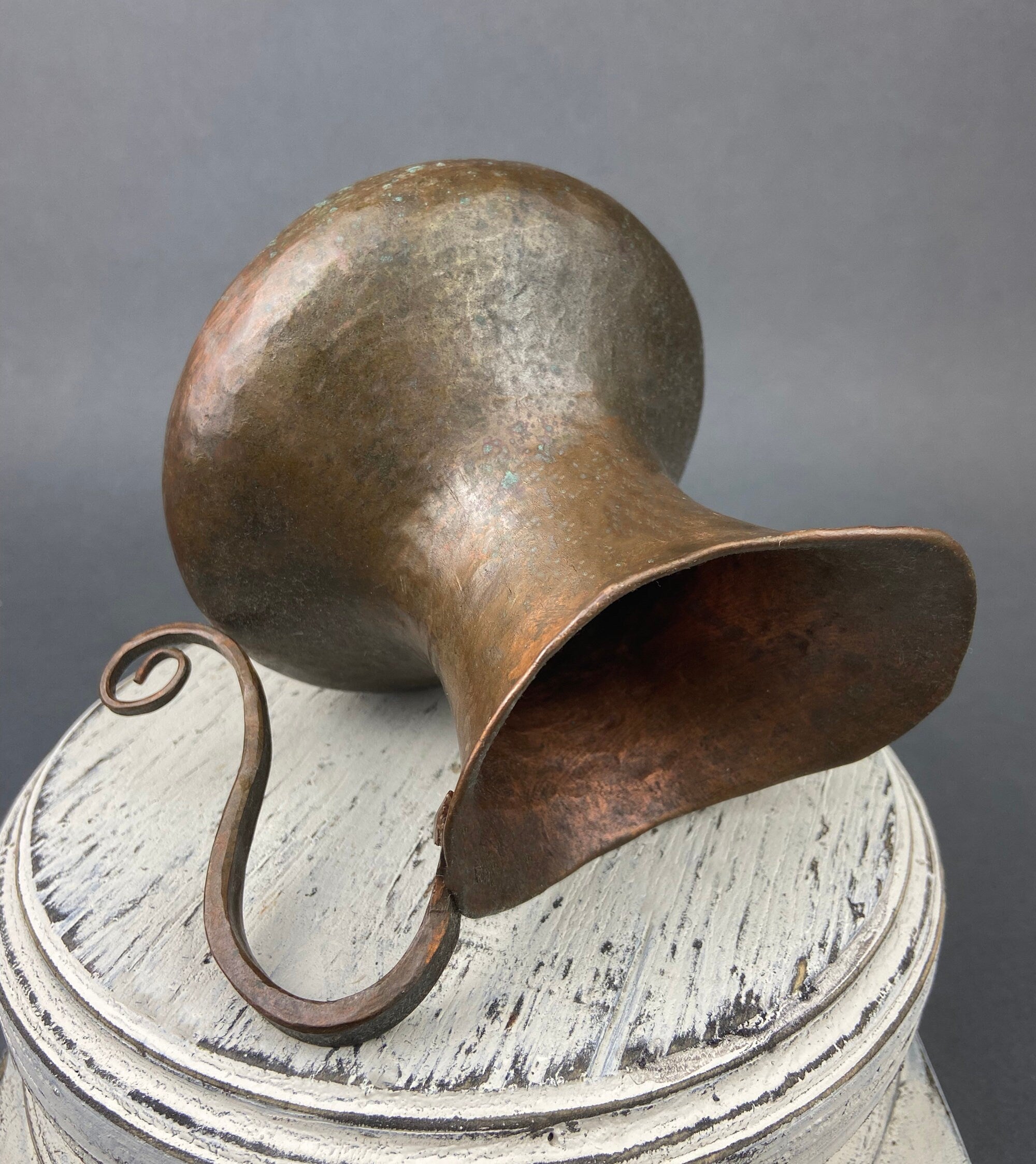 Vintage, Hand Hammered Copper Jug. Primitive Pitcher. Copper Vase. Wat –  Anything Discovered