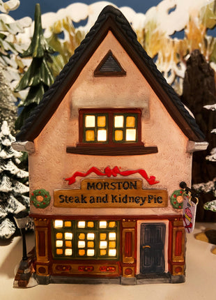 Christmas Village Dickens Department 56 Mortson Steak & Kidney Pie