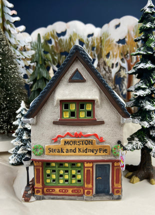 Christmas Village Dickens Department 56 Mortson Steak & Kidney Pie