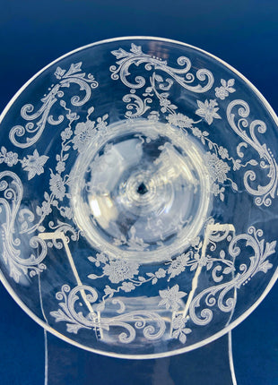 Crystal Clear Wine Glasses with Gold Rims. Set of Seven Large, 8", Wine Stemware. Modern and Minimal Glassware with Ball Stem.