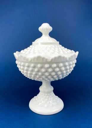 2 Westmoreland Milk Glass Candle Holders Reversible to Footed Bowls