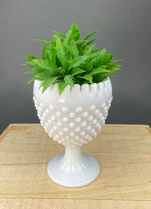 2 Westmoreland Milk Glass Candle Holders Reversible to Footed Bowls