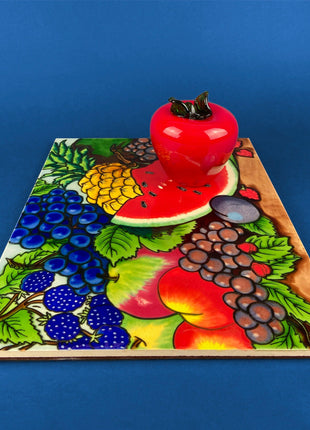 Antique, Embossed Ceramic Tiles. Trenton,  Robertson, Old Bridge. Set of Five, Victorian Tiles. Architectual Details. Gift for Him.