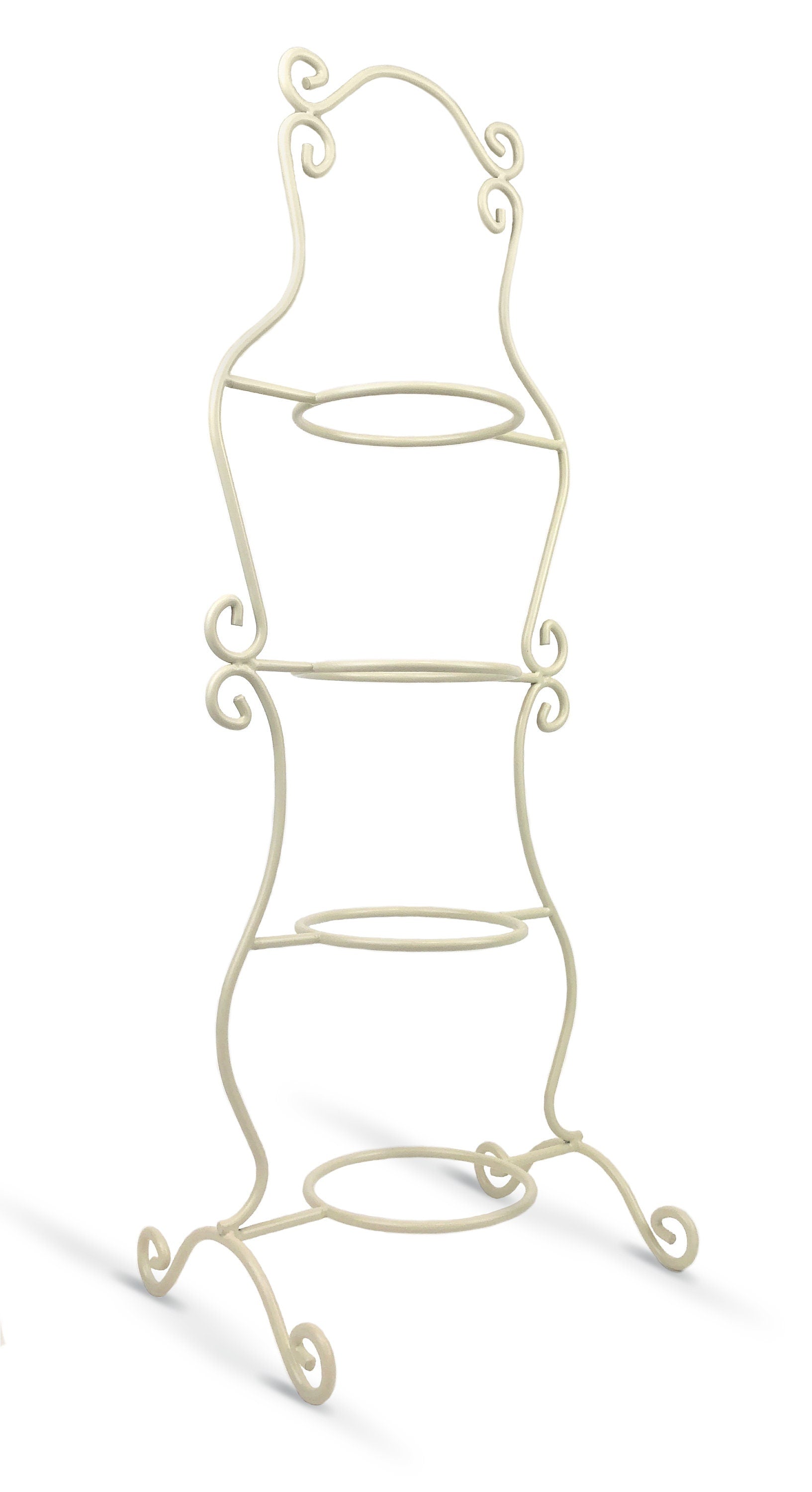 TeaCup Display Stand. Vintage Design 4 Tier Metal Display Rack. Store ...