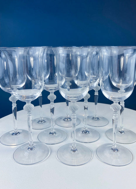 Vintage Stemware, Vintage Crystal Glasses, Crystal Wine Glasses, Antique Stemware, Antique Crystal Glasses, Vintage Tableware, Antique glass, Dining Room, 