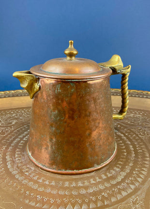 Antique Copper Coffee Pot. Colonial Virginia, Hampton VA Hand Made