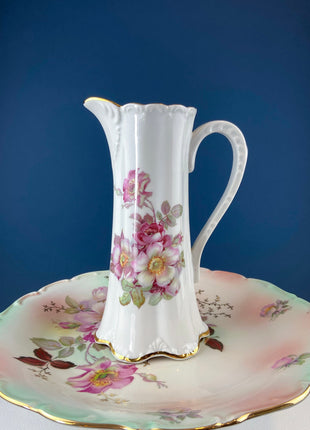 Vintage Water, Juice, Milk Pitcher or Flower Vase. Beautiful Tea