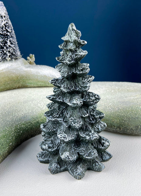 Snow Covered Christmas Tree for Diorama or Christmas Village. Pine Spruce Holiday Decor. Tree Collection. Modern Farmhouse. Kids Room.