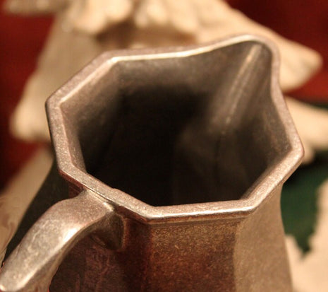 Antique Pewter Creamer