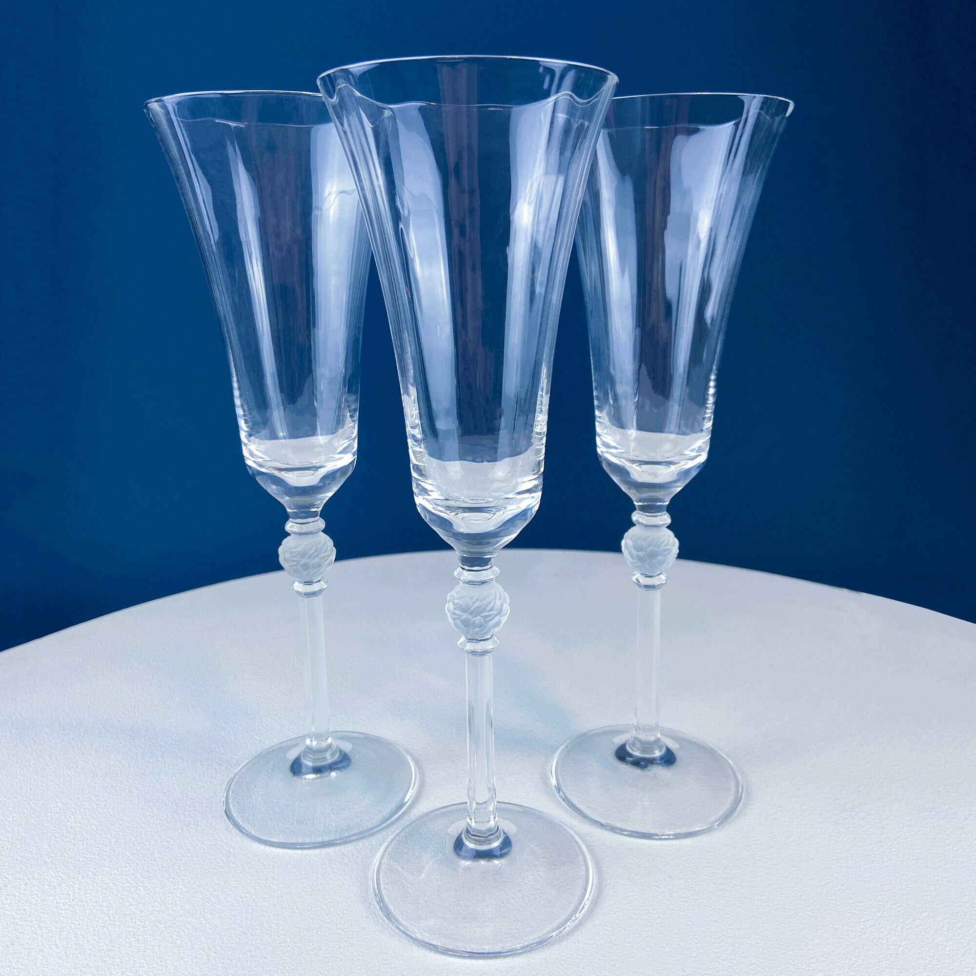 6 New Beautiful Lead Crystal Glasses by Mikasa