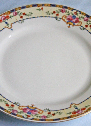 Antique Dinner Plate - Victoria China in Warwick Pattern