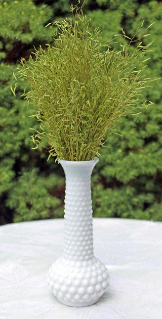 Milk Glass Hobnail Pattern Vase