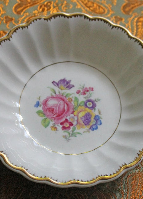 6" Cereal Soup Bowl by Leigh Ware. Antique Leigh Potters Serving Dish Made in USA 1920-1930. Highly Collectible Dish. Modern Farmhouse.