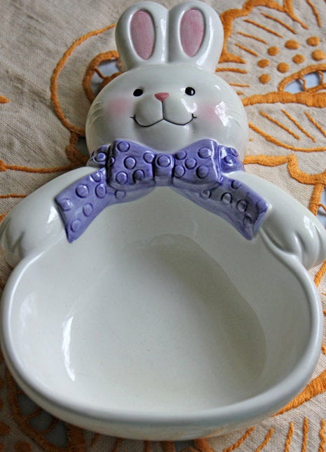 Vintage Bunny Rabbit Bowl by Hallmark