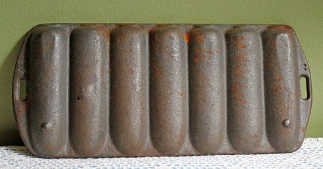 Antique Cast Iron Corn Shaped Cookie Baking Mold