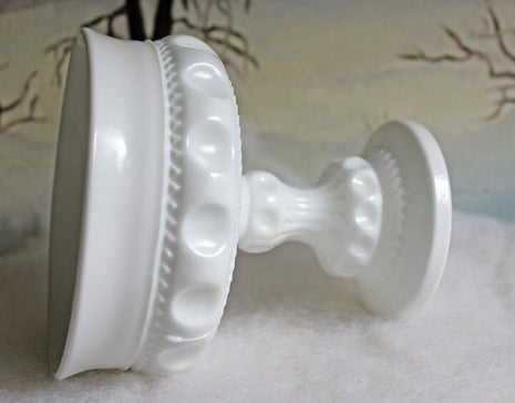 Westmoreland Footed Bowl. Milk Glass Footed Compote.