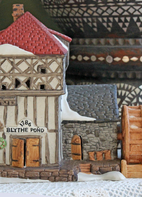 Department 56 Dicken's Christmas Village Blythe Pond Mill