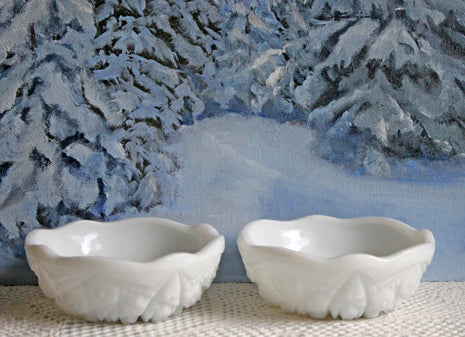 Westmoreland Milk Glass Bowls Quilt Pattern