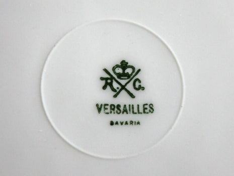 Decorative Plate. Plate with Hand Painted Cherries and 22 Karat Gold Rim Decor. Fine Bavarian Porcelain by R.C. Versailles.